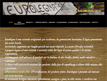 Tablet Screenshot of eurolegna.com